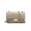 Bolso de mujer 2022 nueva moda estilo Chanel bolso rombos bolso con cadena al hombro bolso bandolera de mujer bolso clásico europeo y americano para mujer