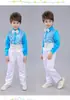 Roupas festivas de Ano Novo para crianças, meninos, florista, vestido de apresentador, vestido de coro, terno de manga longa com lantejoulas, roupas de performance