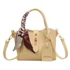 Bolso de Mano para Mujer de Lujo Ligero, Nuevo Bolso Cruzado, Versátil Canasta de Verduras, Bolso de Hombro de Gama Alta, Bolso Cubo