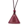Colgante de Cinabrio Colgante para Teléfono Móvil Collar de Amitabha Llavero para Niños Bebé Modelo Femenino Año del Zodiaco Masculino