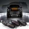 Luz Pequeña Amarilla para Rejilla Frontal de Coche 12V Impermeable Resistente a la Escarcha Luz LED Diurna Luz Decorativa para Rejilla Frontal Luz de Advertencia Modificación