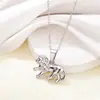 Colgante de Acero Inoxidable Animal Retro Simple Transfronterizo Tohm con un Toque de Lujo, Diseño de Nicho para Hombres y Mujeres, Collar de León Personalizado