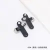Aplicable Transfronterizo Bolso Mini Longxiang Correa para el Hombro Cuero Genuino Transformación Bolso Cruzado Dumpling Hebilla Pequeña sin Perforación Correa para Colgar en Bolso