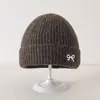 Conjunto de Gorro y Bufanda para Niños Invierno Engrosado Cálido Lana Tejido Estilo Coreano Bufanda de Estilo Conjunto de Dos Piezas Moderno