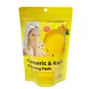 Almofadas de Limpeza de Cúrcuma Estilo Tk Europeu e Americano Transfronteiriças para Cuidados Faciais, Limpeza Profunda, Esfoliação, Clareamento e Rejuvenescimento da Pele com Pads de Algodão com Ácido Kojico