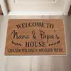 Felpudos de Entrada Más Vendidos de Amazon, Felpudos Decorativos de Entrada Estilo Americano, Resistentes al Desgaste, Resistentes a la Suciedad y de Fácil Cuidado, Listos para Entrega