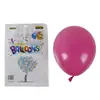 Globos Mate Retro de 10 Pulgadas y 2.2g para Fiestas de Cumpleaños, Eventos en Centros Comerciales, Decoraciones de Bodas, Globos de Látex
