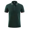 Camisa polo listrada roupa de trabalho personalizada impressão equipe camisa cultural da empresa roupa de trabalho de verão camiseta de manga curta bordado logo