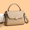Bolso de costuras de coche, cubierta de bolso, bolso cuadrado pequeño al por mayor, estilo occidental, alta textura, bolso de hombro tipo bandolera, color sólido, portátil, para mujer