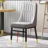 Cadeira de jantar doméstica comercial luxo leve hotel restaurante cadeira moderna minimalista mesa de jantar cadeira negociação encosto cadeira