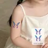 Artículos Pequeños para Venta en Puesto: Pegatinas Faciales de Mariposa con Purpurina, Pegatinas de Tatuaje, Pegatinas de Hada Lavables Impermeables de Larga Duración, Unicornio, Ciervo, Luna