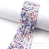 Pieza de cerámica suave al por mayor color mixto pieza de tubo con cuentas de cerámica suave 4mm cuentas de arcilla cuentas sueltas collar diy cadena para teléfono móvil material para accesorios