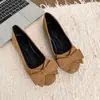 Comércio exterior plus size luz macio fundo gorro sapatos femininos 2025 primavera e outono novo arco confortável antiderrapante sapatos femininos