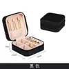 Caja de almacenamiento para joyas, caja de regalo portátil para viajes, empaque para pendientes y anillos, caja decorativa, caja de joyería de alta gama