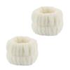 Faixa de Cabelo com Laço, Pulseira, Conjunto de Três Peças para Lavar o Rosto para Mulheres, Punhos de Pelúcia, Absorvente de Água, Conjunto de Pelúcia de Secagem Rápida, Novo Estilo