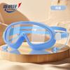 Venta Directa de Fábrica de Gafas de Natación de Marco Grande, Impermeables y Antivaho, de Alta Definición para Hombres y Mujeres, Gafas de Buceo y Natación para Adultos