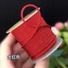 Fio de Algodão 885 2,5mm Fio Manbo Corda Trançada Wenwan Cordão para Pingente Bodhi Xingyue Resistente ao Desgaste Fio Vermelho para Corda de Mão