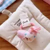 Corea del Sur Primavera Nuevo Estilo Dama Niña Colorido Acolchado Algodón Nudo Manual Amoroso Pin de Pico de Pato Corazón Círculo Lindo Niñas