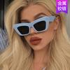 Gafas de Sol Ojo de Gato Triangulares Distintivas Estilo Europeo y Americano Gafas de Celebridad de Internet 2022 Nuevo Estilo Retro Cóncavo Gafas de Sol Hip Hop