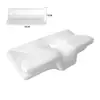 Almohada de Mariposa Transfronteriza Nueva Almohada para el Cuello para Dormir Almohada de Memoria Rebote Lento Hotel Almohada Núcleo de Presión Cero Almohada de Cuerno para el Cuello