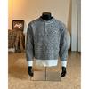 Suéter de Punto Casual Holgado Estilo Japonés con Cuello Henry, Unisex, Nuevo para Otoño e Invierno 2025, Transfronterizo Amazon