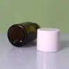 Botella estriada color té, frasco para jarabe de líquido oral, frasco de reactivos de vidrio color té, frasco de vidrio marrón, frasco de boca estriada para líquido oral