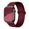 Adequado para Pulseira de Relógio Apple Iwatchs10, Estilo Laço de Três Contas Magnéticas de Silicone Pulseira de Relógio Applewatch12/11