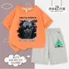 Delta Action Ip Colaboración Ropa Infantil Niños Verano Piel Amigable Transpirable Casual Deportivo Manga Corta Conjunto de Shorts