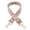 Comercio Exterior Nuevo Color Jacquard Diamante Correa de Hombro Ancha Accesorios para Bolsos Correa Decorativa Correa de Hombro Cruzada Correa Larga de Repuesto