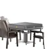 Máquina de Mahjong Totalmente Automática, Nuevo Modelo 2024, Mesa de Comedor Silenciosa, Mesa de Mahjong Calefactora Eléctrica Plegable de Doble Propósito