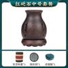 Piedra de Meteorito Rojo Gua Sha Taza Dragón de Fuego Masaje para Uso en Casa y Salón de Belleza, Taza de Moxibustión Boca de Loto, Taza de Masaje Antiescaldaduras para Terapia de Meridianos
