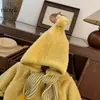 ¡Gente Original de las Estrellas Ningli! Chaqueta con Capucha de Elfo Estilo Coreano Unisex para Bebé Little Blogger Abrigo de Algodón Tendencia Transfronteriza