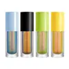 Set de Sombras de Ojos Líquidas Brillantes Camaleón Multicolor Transfronterizo Glitter Arcoíris Metal Fantasía Sirena Maquillaje Facial para Ojos