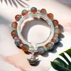 Atacado Pulseira Flor Explosão Margarida Super Fada Joias com Contas Pulseira Feminina de Alto Padrão Joia de Mão Transfronteiriça Pequenos Produtos de Yiwu
