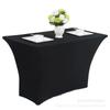 Mantel elástico transfronterizo de 1,2 m y 1,8 m para actividades al aire libre, bodas, hoteles, manteles rectangulares elásticos, manteles de comercio exterior