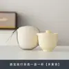 Juego de Té de Viaje con Degradado Taza Kuaike Tetera Una Olla Dos Tazas Juego de Té Portátil Recuerdo para Exteriores Personalizado