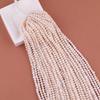 Hilo de algodón con perlas de agua dulce naturales, cuentas sueltas, bricolaje, hecho a mano, pulsera, collar, anillo, joyería, accesorios
