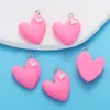 Resina DIY Cartoon Cor Amor Patch Pingente Pulseira Chaveiro Joias Acessórios de Colar W350