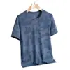 Camiseta de Malla Camuflada de Seda Helada para Hombre, Delgada, Holgada, Casual, de Secado Rápido, Transpirable, Camiseta Duradera, Nuevo Estilo de Verano
