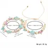 Bestseller transfronteiriço: Pulseira de contas de pedra natural com estrela-do-mar e tartaruga, estilo férias na praia, para o verão à beira-mar
