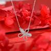 Colar Pingente de Flor Cnc Seiko Feminino Luxo Acessível Elegante Moda High-End Requintado Colar Corrente Clavícula Cinco Flores