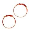 Gran Cristal 2025 Año de la Serpiente Pulsera de Cuerda Roja Cuerda de Mano de Bebé Serpiente Cuerda Trenzada Hombres y Mujeres Año de la Serpiente Cuerda de Mano Roja