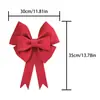 Laço de EVA extra grande famoso na internet para decoração de locais de casamento e Natal, ornamento de pendurar feito à mão, laço de EVA de Natal