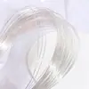 Alambre de Cobre Semiduro Chapado en Plata Chapado en Oro de 14K Conservador del Color Alambre de Cobre Suave Alambre para Modelar Material para Joyería con Cuentas DIY Hecha a Mano