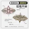 Suministro Transfronterizo de Decoraciones para Zapatos de Pedrería de Aleación, Hebillas Desmontables para Zapatos, Accesorios de Vidrio de Cristal, Hebillas para Zapatos de Tacón Alto, Accesorios Incrustados de Diamantes