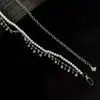 Collar de lata de amor roja que se abre y se cierra, nicho, temperamento simple, nueva atmósfera dulce, cadena para clavícula de chica, collar para el cuello