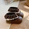 Botines de Tobillo para Niñas Estilo Coreano Novedad Otoño 2026 con Adorno de Encaje, Suela Suave, Resistentes al Desgaste, Antideslizantes, Versátiles, con Cremallera Lateral