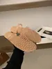 Sandálias Abertas na Ponta com Tira Traseira de Rede, Sapatos Planos Estilo Romano, Novo Modelo de Verão, Tamancos Confortáveis Vazados para Praia