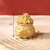 Trazendo Riqueza e Tesouro Ornamento Moedas de Ouro Saco de Dinheiro Trazendo Riqueza Estilo Sudeste Asiático Decorações Casa Pátio Trazendo Tesouro Ornamento Saco de Dinheiro