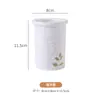 Pote de Cerâmica Resistente a Altas Temperaturas para Pimenta, Pote de Vinagre, Porta-Palitos, Conjunto de Porta-Hashis, Pote de Sal, Pote de Glutamato Monossódico, Pote de Molho de Soja, Pote de Óleo de Gergelim